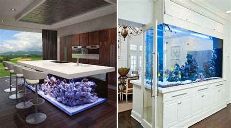 Cómo decorar la casa con un acuario | Consejos e ideas de decoración