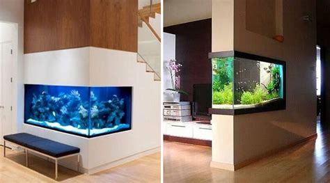 Cómo decorar la casa con un acuario | Consejos e ideas de decoración