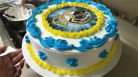 Cómo decorar pastel del Real Madrid..   YouTube