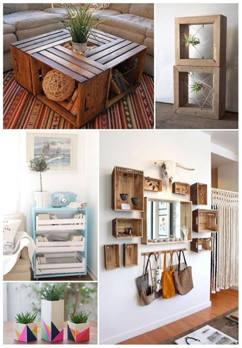 Como decorar tu casa con cajas de madera: ¡30 ideas DIY!