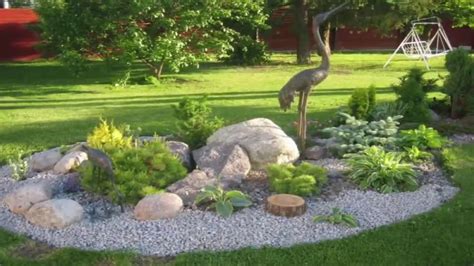 Como decorar tu jardín con piedras , buenas ideas!!!   YouTube
