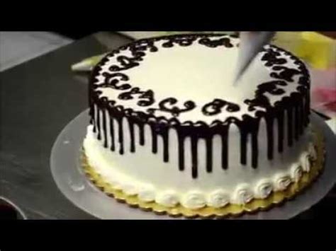 Como decorar una tarta en 3 minutos   YouTube