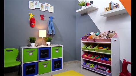 Cómo decorar y organizar el cuarto de tus hijos Descubre como mantener ...