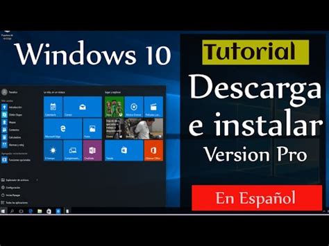 Como Descargar e instalar Windows 10 | USB o DVD | Paso a ...