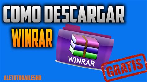 Como descargar WINRAR 2017 Español   Totalmente gratis ...