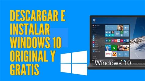Como descargar y activar Windows 10 original y gratis ...