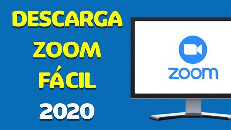 Como Descargar Zoom para PC en Español 2020 // Como Instalar Zoom en ...