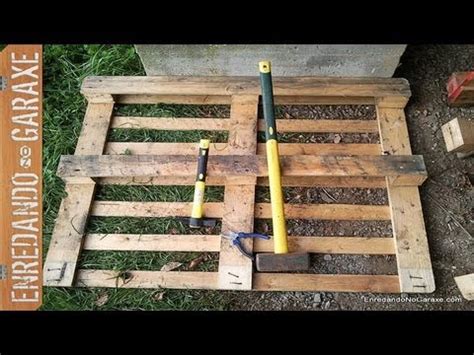 Como desmontar palets. How to dismantle pallets.   YouTube