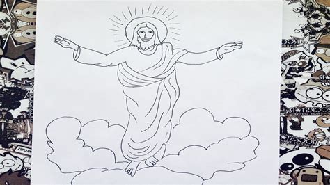 Como dibujar a dios | how to draw god | como dibujar a jesus   YouTube