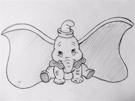 Como dibujar a Dumbo/How to draw dumbo Disney YouTube