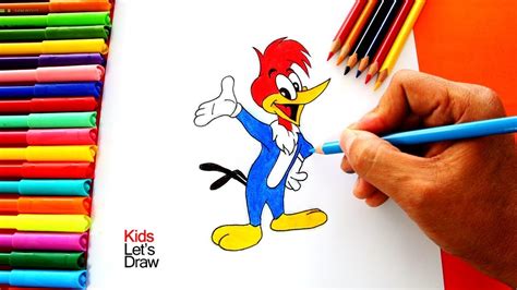 Cómo dibujar a El Pajaro Loco | How to draw Woody ...
