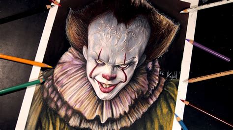 Como Dibujar a IT | Pennywise | Drawing IT Pennywise   YouTube