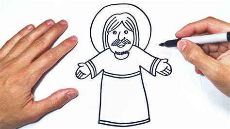 Como dibujar a Jesucristo Paso a Paso   YouTube