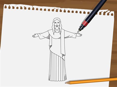 Cómo dibujar a Jesús: 9 Pasos  con imágenes    wikiHow