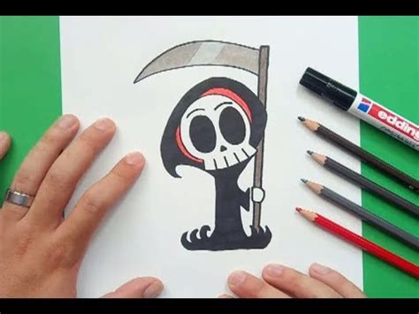 Como dibujar a la muerte paso a paso 2 | How to draw to ...