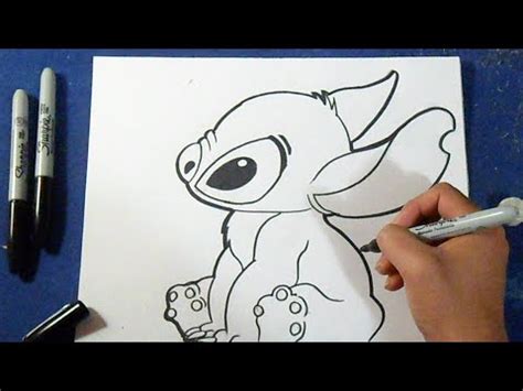 Cómo dibujar a Stitch 2 | how to draw stitch  Lilo and ...
