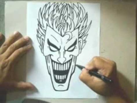 Cómo dibujar a un Joker   YouTube