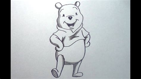 Cómo dibujar al oso Winnie Pooh paso a paso   YouTube