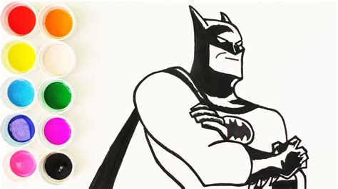 Cómo Dibujar Batman   Dibujos Para Niños   How To Draw ...