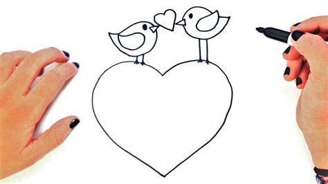 Como dibujar El Amor | Dibujos Románticos de Amor YouTube