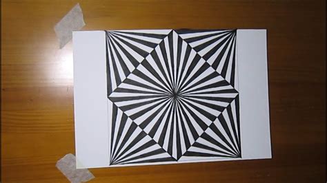 Cómo dibujar Ilusiones Opticas 】 Paso a Paso Muy Fácil ...