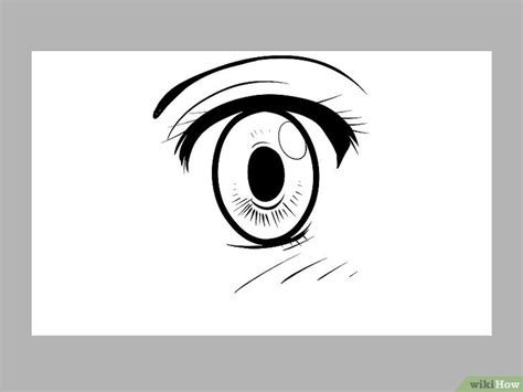Cómo dibujar ojos de anime en la computadora: 16 pasos