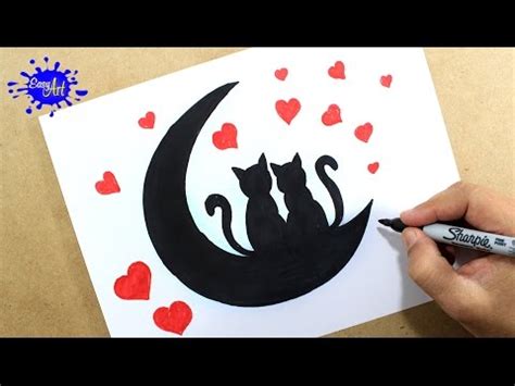 Como dibujar tarjeta amor san valentin/ How to draw a love ...