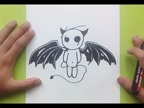 Como dibujar un diablo paso a paso | How to draw a devil ...