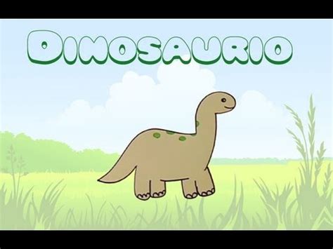 Cómo dibujar un dinosaurio. Dibujos para niños.   YouTube