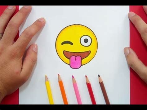 Como dibujar un Emoji paso a paso 7 | How to draw an Emoji ...