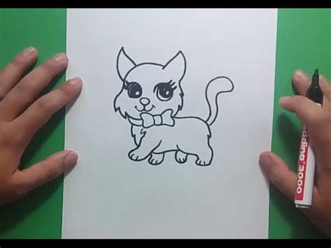 Como dibujar un gato paso a paso 24 | How to draw a cat 24 ...