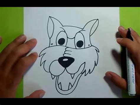 Como dibujar un lobo paso a paso 5 | How to draw a wolf 5 ...