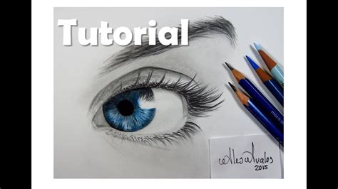 Cómo dibujar un OJO AZUL / How to draw a blue eye   YouTube