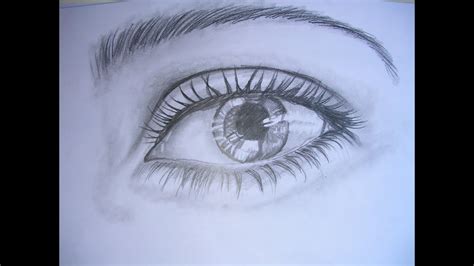 como dibujar un ojo real _ how to draw a real eyes ...