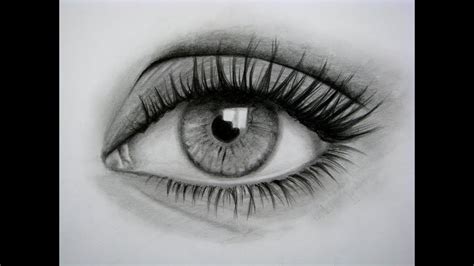 Como dibujar un ojo realista facil rapido bien explicado ...
