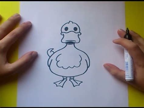 Como dibujar un pato paso a paso 5 | How to draw a duck 5 ...