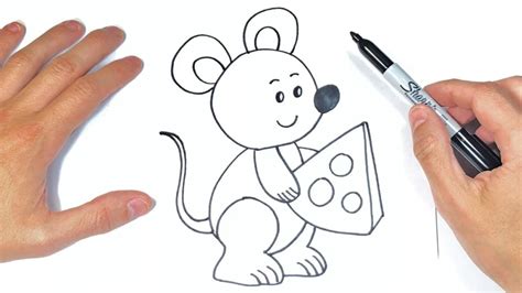 Cómo dibujar un Raton para niños | Dibujos Fáciles ...