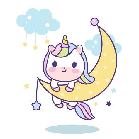 Como Dibujar Un Unicornio Kawaii En Una Nube ~ news word