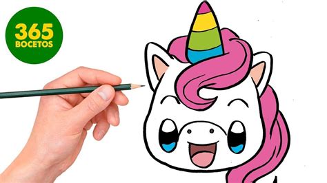 COMO DIBUJAR UN UNICORNIO KAWAII  LOL UNICORNIO KAWAII ...