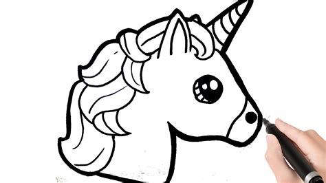 Como dibujar un Unicornio kawaii paso a paso | Social ...