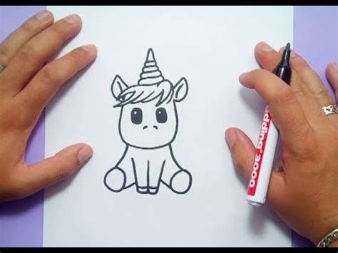 Como dibujar un unicornio paso a paso 4 | How to draw a ...