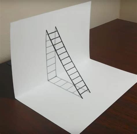 Cómo dibujar una escalera en 3D de una manera super sencilla ...