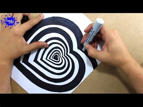 Como dibujar una ilusión óptica en 3D