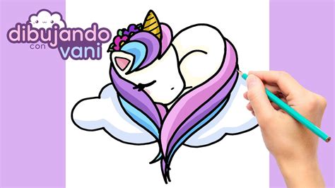 como dibujar unicornio kawaii – Dibujando con Vani