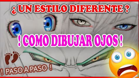 Como Dibujar y Colorear OJOS Anime/Realista  Con colores ...