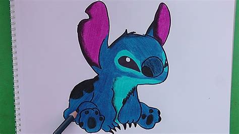 Como dibujar y pintar a Stitch  Lilo y Stitch    How to ...