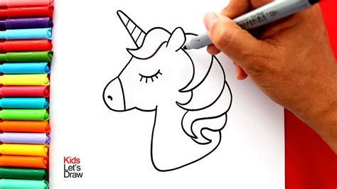 Cómo dibujar y pintar un UNICORNIO Kawaii Muy Fácil ...