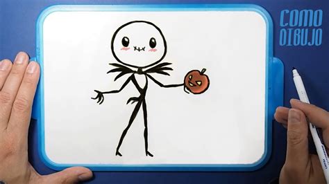 Como Dibujo a Jack Skeleton | How to Draw Jack Skellington ...