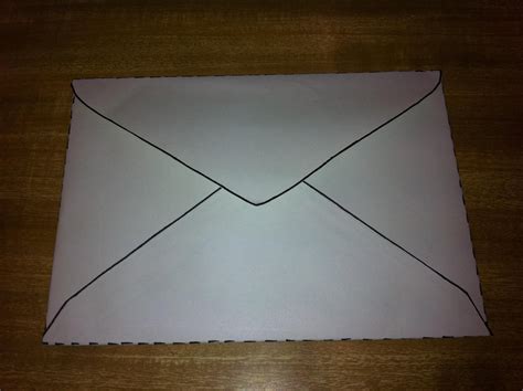 Como fazer um envelope de papel   6 passos