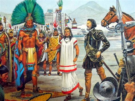 ¿Cómo fue el encuentro de Moctezuma y Hernán Cortés hace 500 años ...